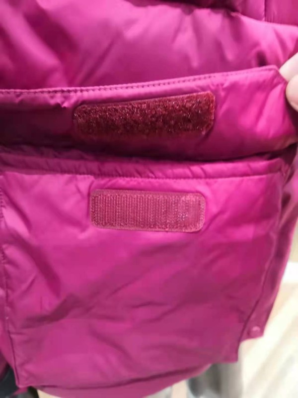 ダウンパッド入りジャケットを