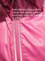 lett, rask-tørr vindjakkejakke dame