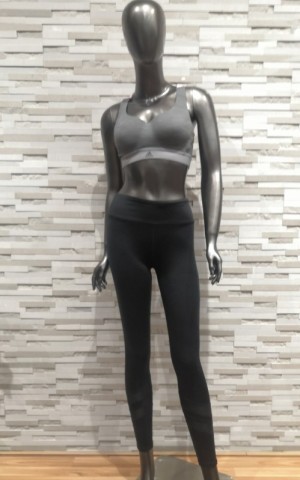 Leggings da yoga a vita media da donna