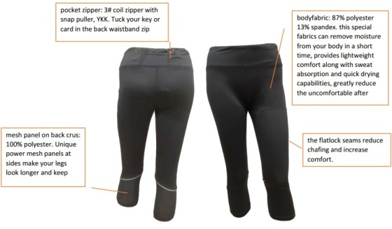 Запустить коллекцию леггинсов