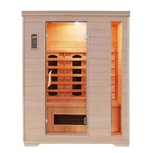 Sauna infrarroja para tres personas