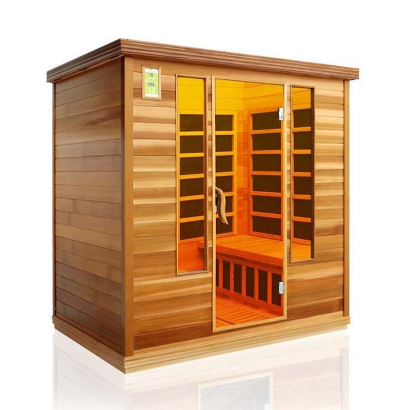 Vierpersoons lage EMF infrarood sauna