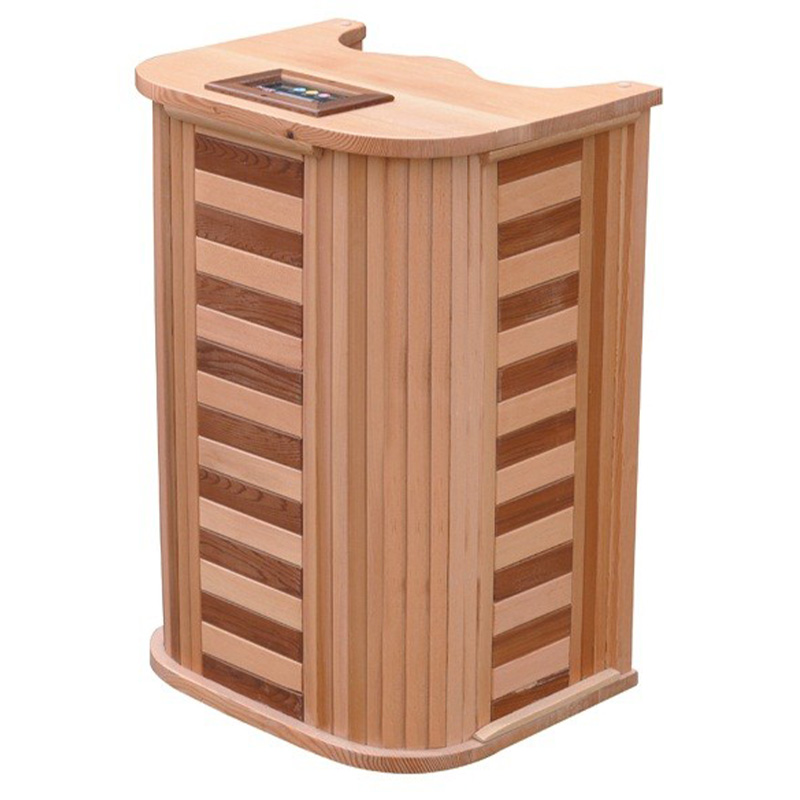 sauna infrarouge pour les pieds en bois