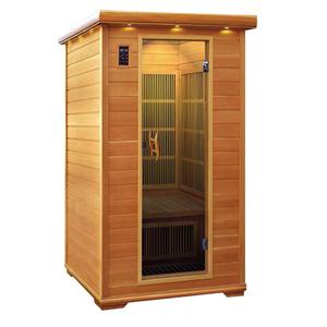 Sauna a infrarossi per due persone al carbonio