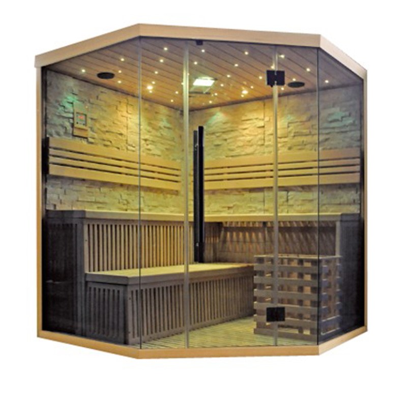 5 Person Corner Traditional Sauna