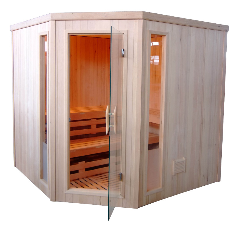 sauna finlandais traditionnel