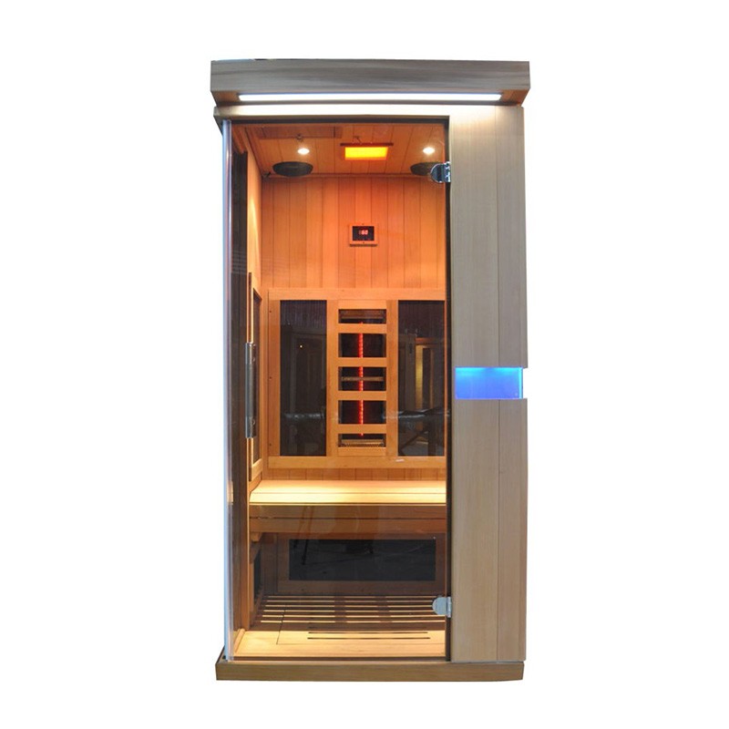 Combinaison de sauna infrarouge et traditionnel pour 1 personne