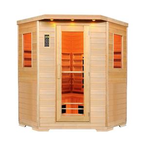 Vierpersoonshoek infrarood sauna