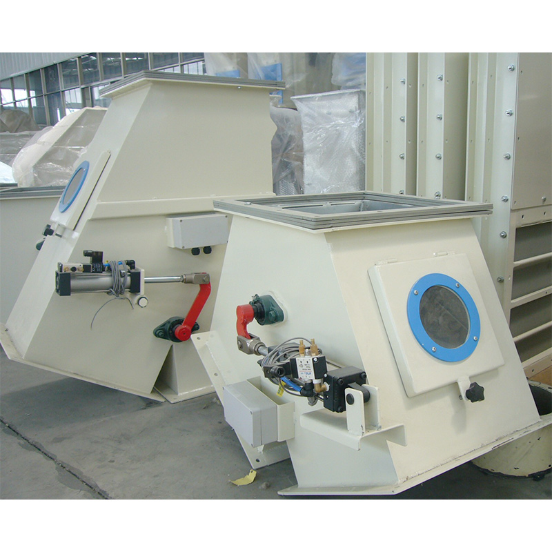 slide gate diverter for chain conveyor