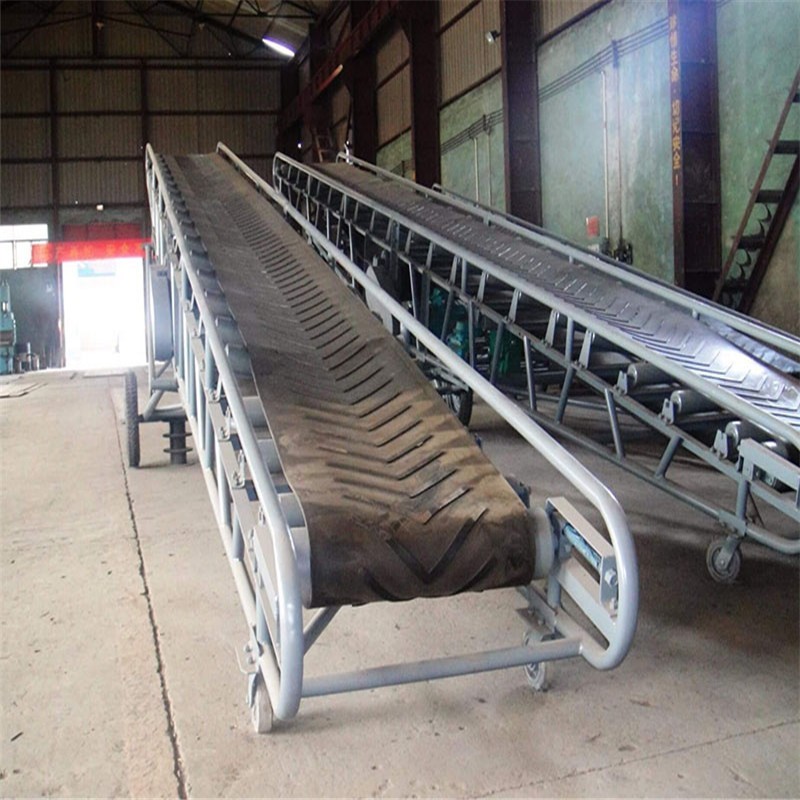 Bulk Material Inclined Modular Angled Belt Conveyor