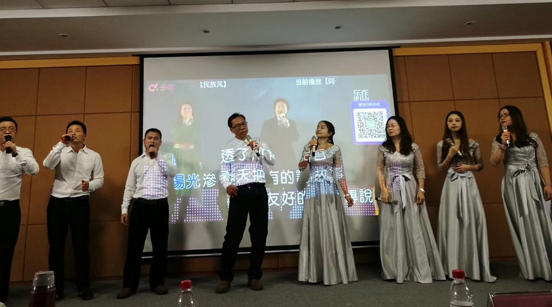  held the 1st group singing competition -“The Voice of LD PACK” in 2018