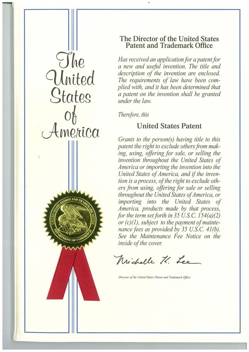 Patente dos EUA