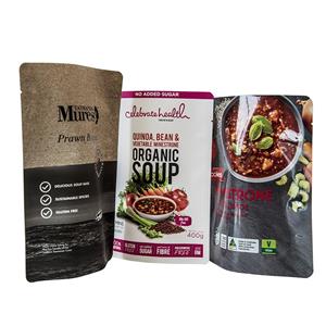 Sachets alimentaires - Emballage de soupe