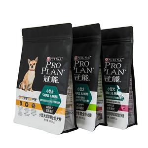 Emballage alimentaire pour animaux de poche Premade pour le paquet d'aliments pour chiens de race