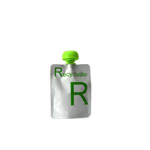 Spouted Liquid Stand Up Pouches In Recyclable Packaging Materials