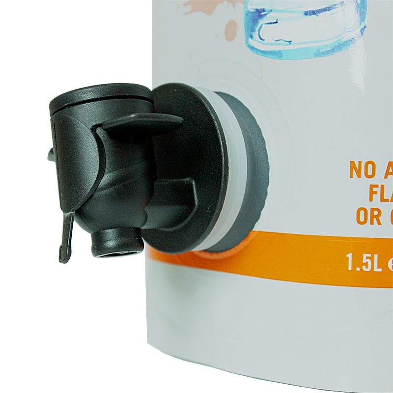 Stand Up Pouch With Valve Packaging For Liquor