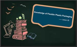 Demonstration for plastic flexible packaging