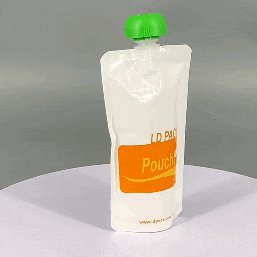 spouted liquid stand up pouches