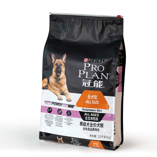 Recyclable Plastic Dog Food Packaging Pouches