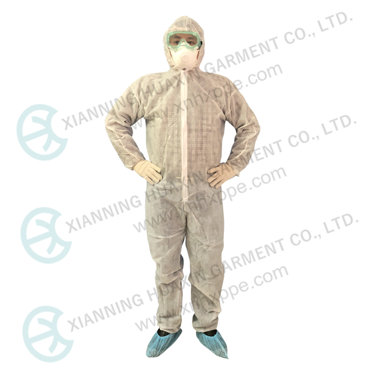 lightweight breathable pp safety wear 