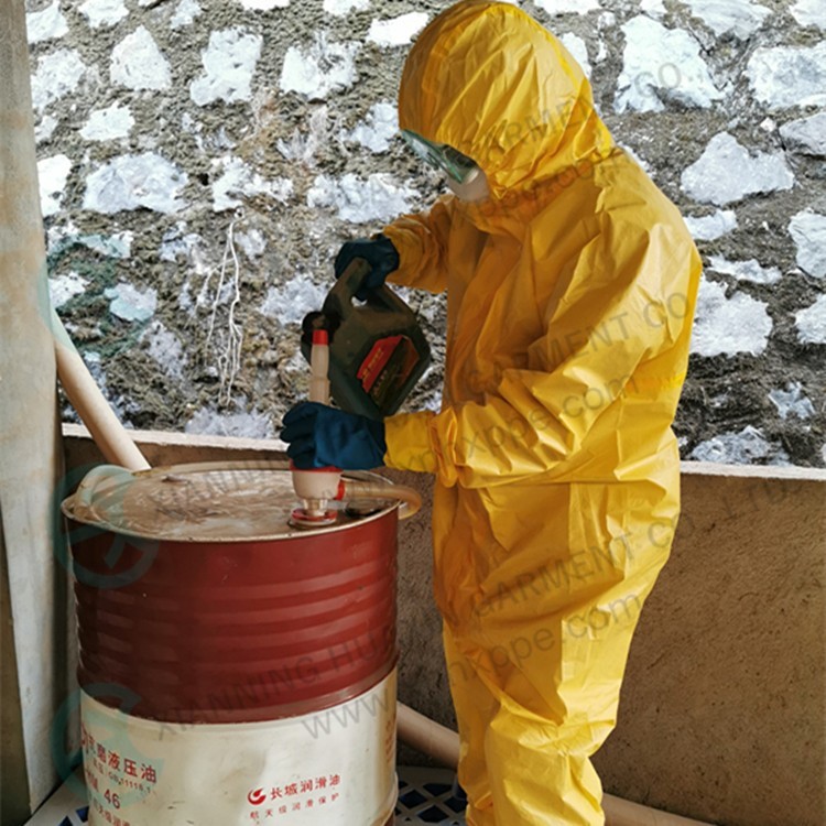 ebola protective clothing against inorganic chemicals 
