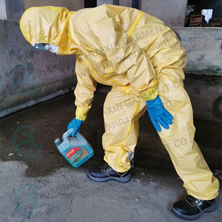 ebola beschermende kleding tegen anorganische chemicaliën 