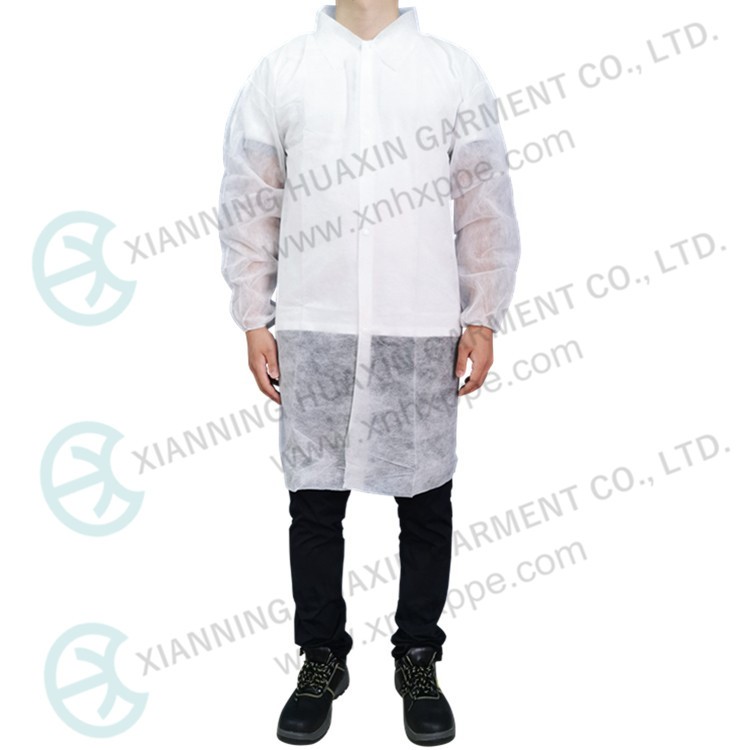 PP Labcoats With Open Cuff For General Purpose, Laboratory, Factory