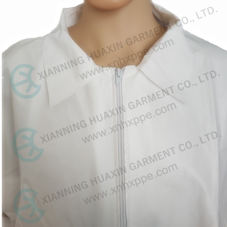 Surgical Suit With Elastic Cuff And Zipper Front And Pockets Factory