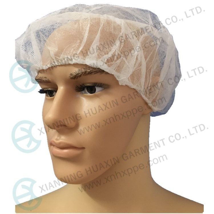 Disposable Nonwoven Safe Use Surgical Bouffant Cap Factory