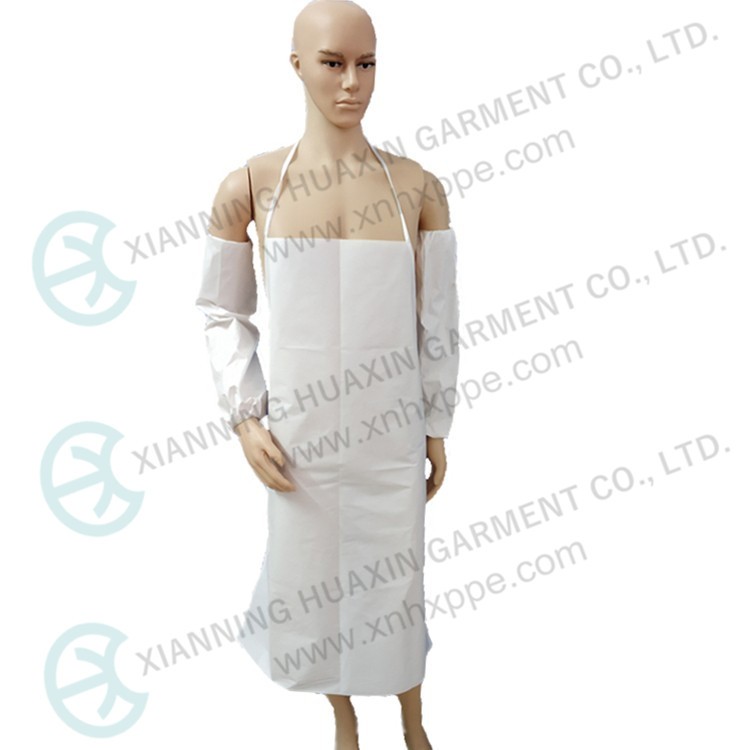 Disposable Liquid Water Proof Apron For Hospital, Medical, Laboratory Factory
