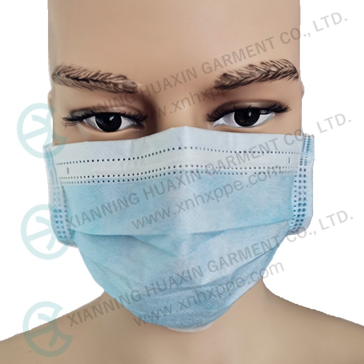 3ply facemask used for battling with the novel coronavirus