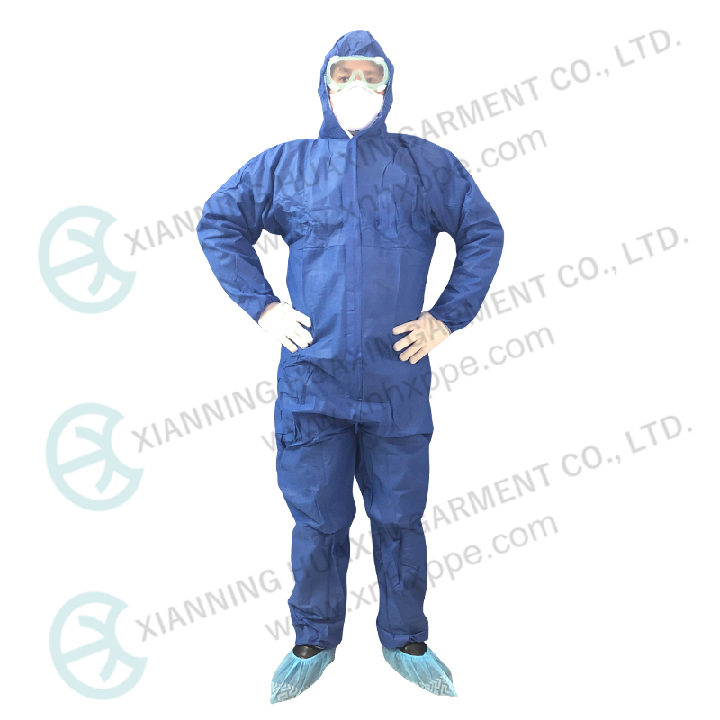 TYPE5 TYPE6 disposable protective jumpsuit with hood