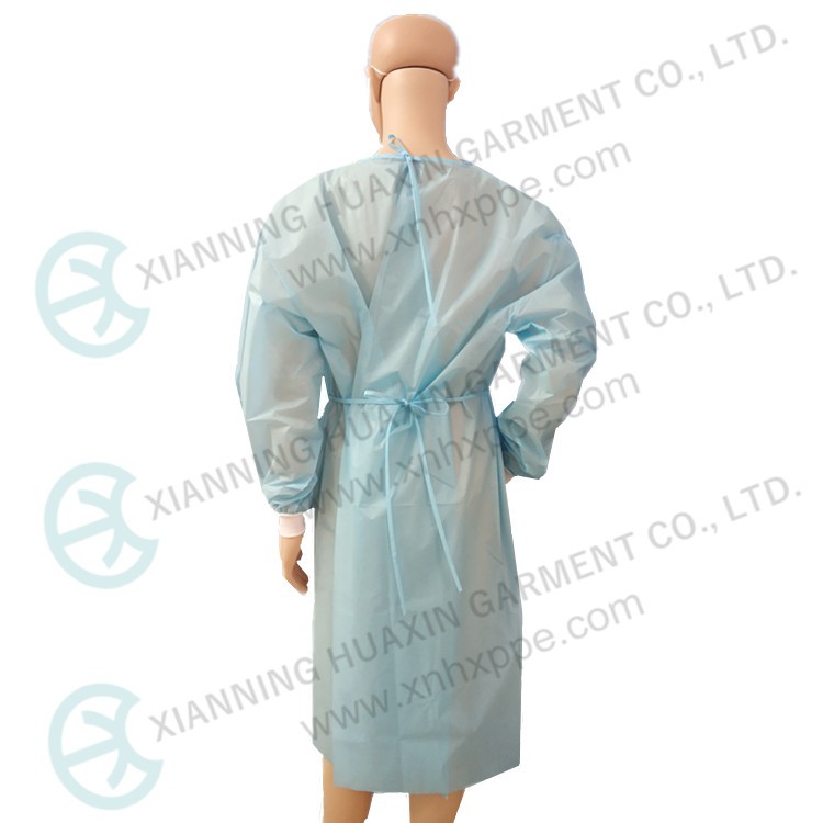 AAMI PB 70 level1 disposable PP+PE gowns Factory