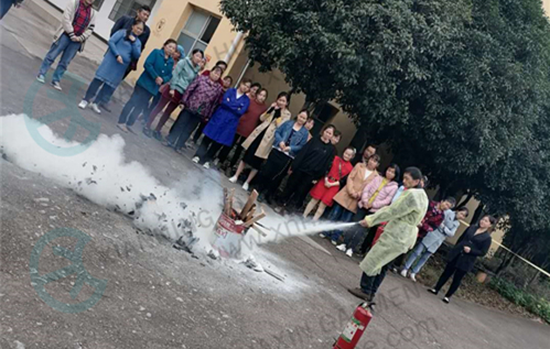 simulacro de incendio