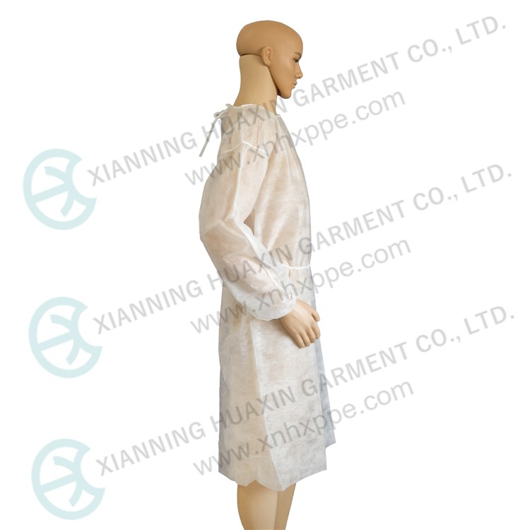 PP polypropylene non woven isolation gown Factory