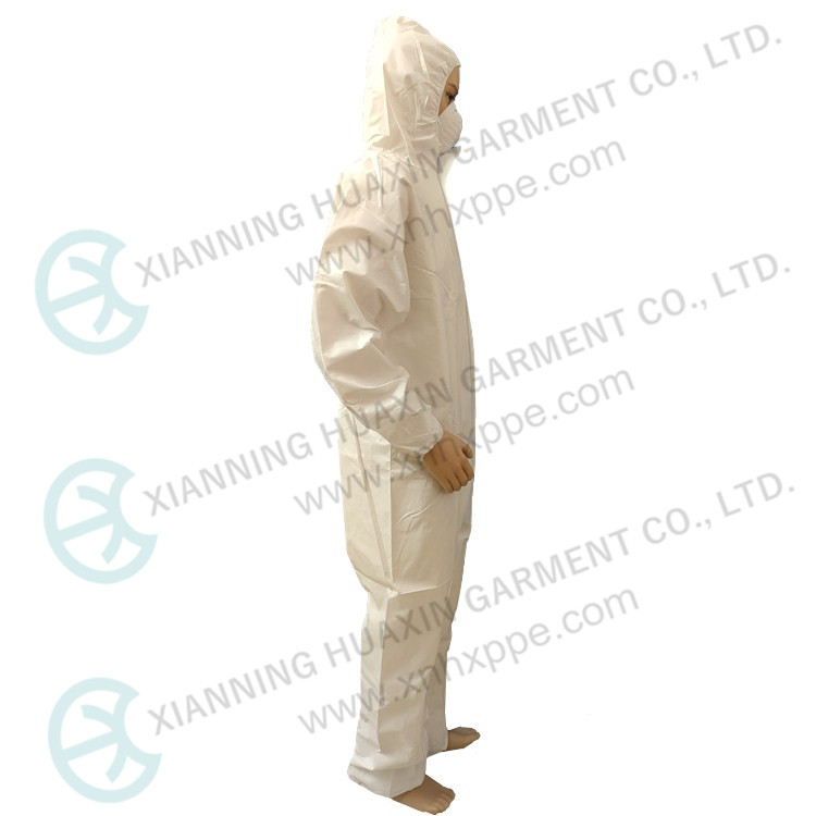 type5 type6 EN14126 microporous coverall 