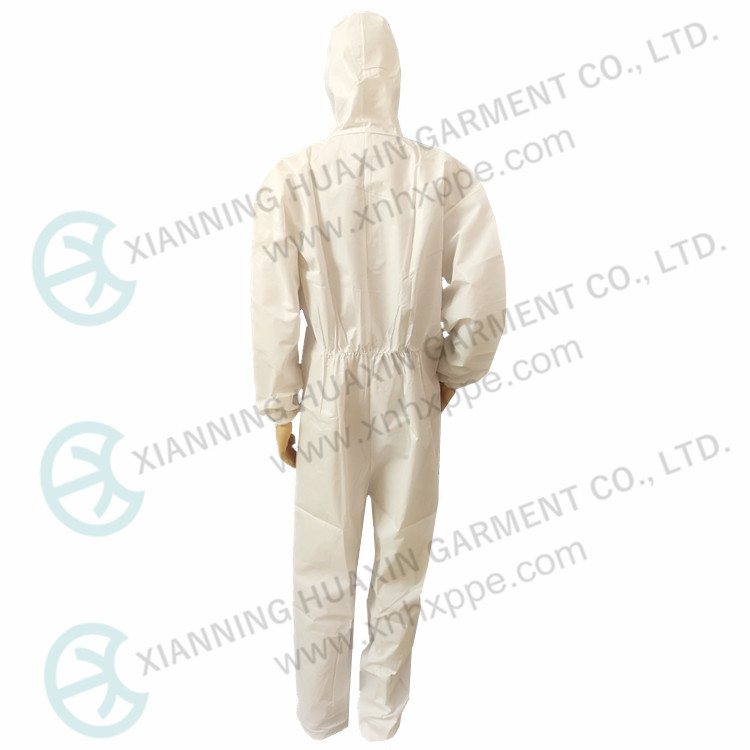 type5 type6 EN14126 microporous coverall 