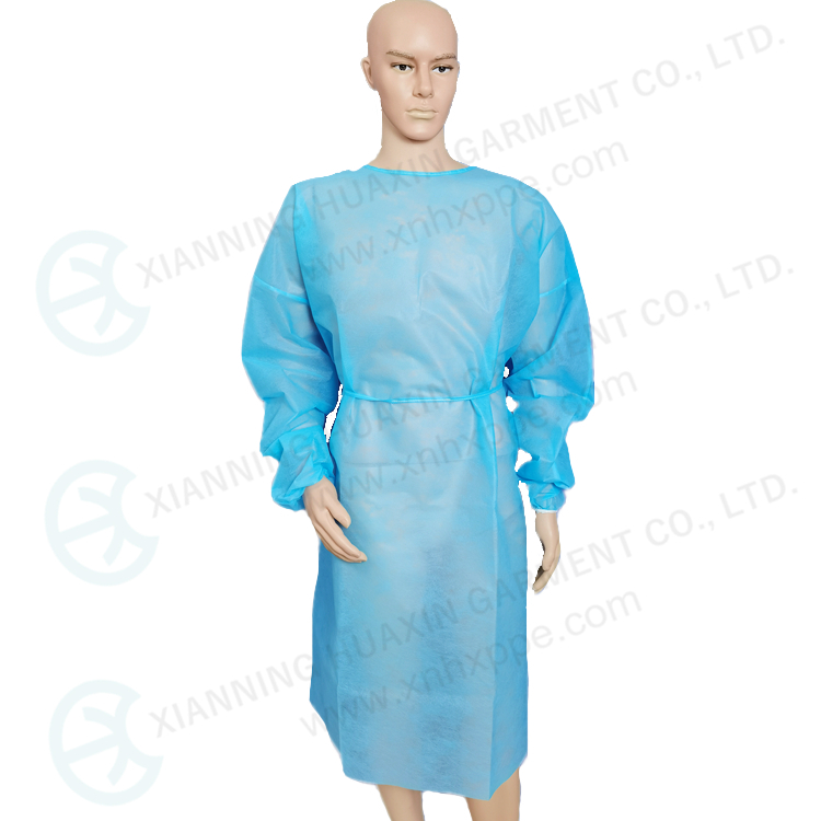 Safety gown dust proof gown with FDA Factory