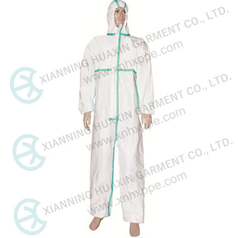 TYPE4/5/6 disposable protective work wear 