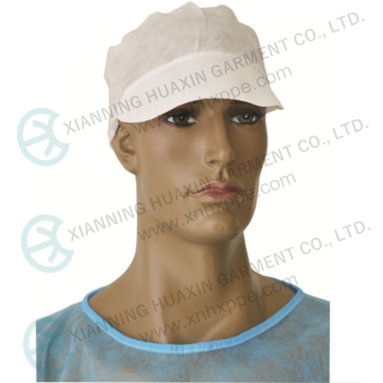PP Spunbond Polypropylene Women Work Cap, Hair Net, Snood Cap Factory