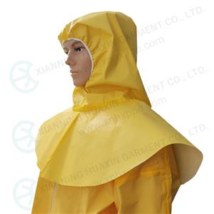 قبعات عمل غطاء المواد الكيميائية التماس مسجلة