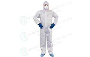 True view of TYPE5B 6B microporous coverall