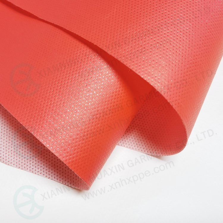 EN14126 Red microporous non-woven fabric
