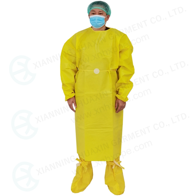 Durable chemical proof isolation gown