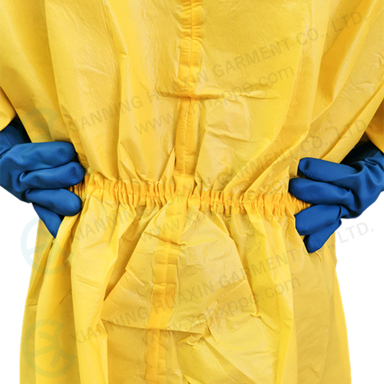 indumenti da lavoro protettivi per supportare lo scoppio di una nuova pandemia 