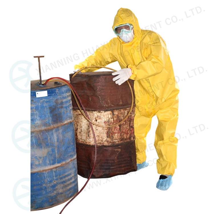 industrial tank cleaning workwear