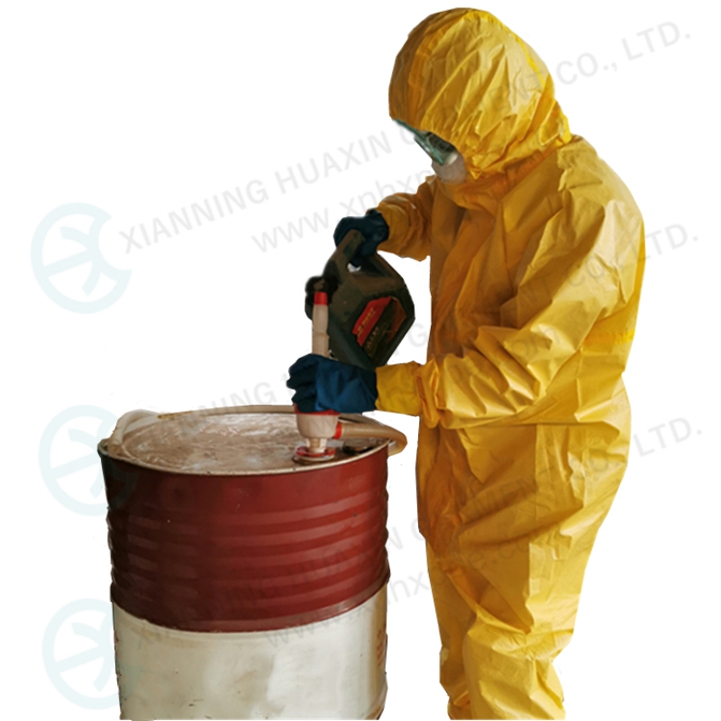 industrial tank cleaning workwear