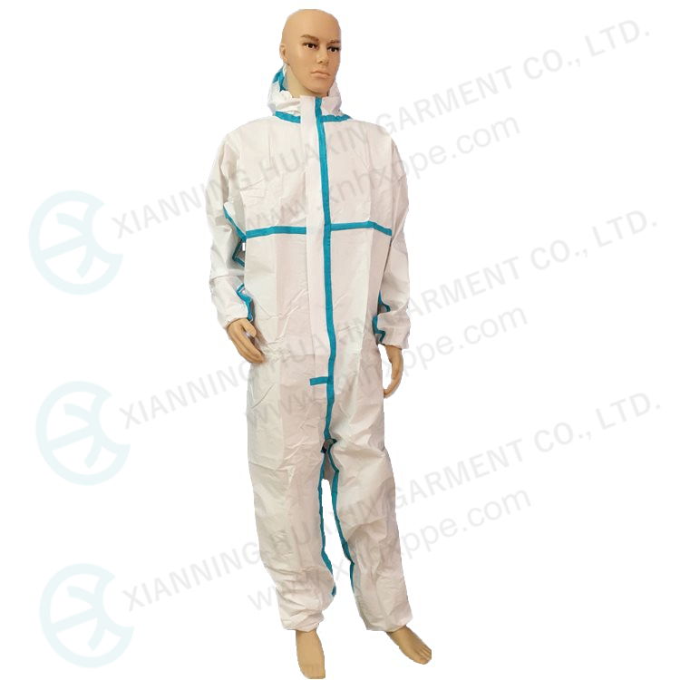 TYPE4/5/6 disposable protective work wear 