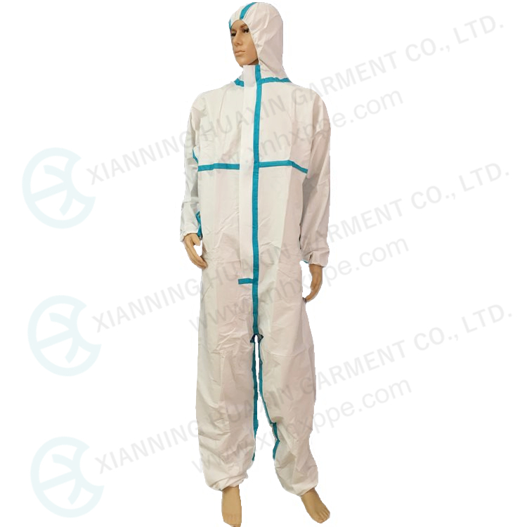 TYPE4/5/6 disposable protective work wear 