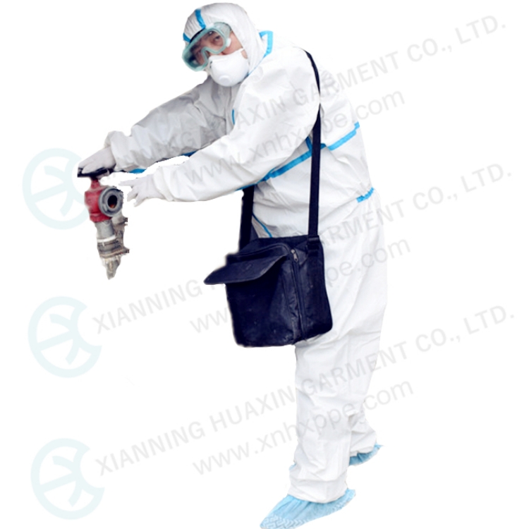 TYPE4/5/6 disposable protective work wear 